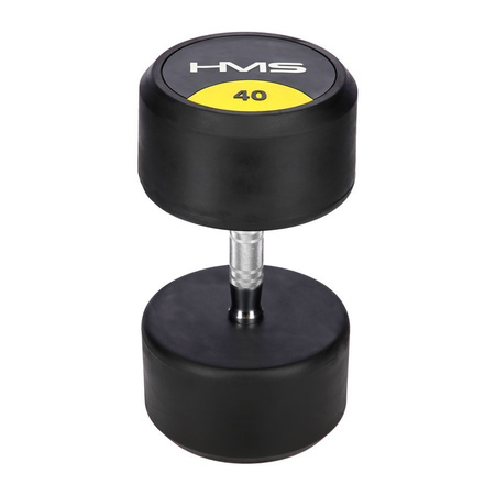 HMS Hantla Ciężarek Gumowany Chromowany 40 kg
