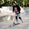 Hulajnoga Wyczynowa Stunt Freestyle Do Trików Różowa Młodzieżowa Czaszka