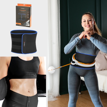 Hula Hop Magnetyczne Odchudzające Z Wypustkami i Obciążnikiem + Pas Wyszczuplający HMS