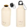 Butelka Turystyczna Na Zimne Napoje Ze Stali Nierdzewnej + 550 ml NILS