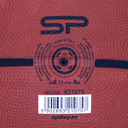 SPOKEY Piłka Do Koszykówki Koszowa Treningowa Rekreacyjna Rozmiar 7