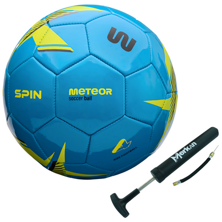 Piłka Nożna Meczowa Treningowa Rekreacyjna Na Trawę Halę Rozmiar 4 + Pompka