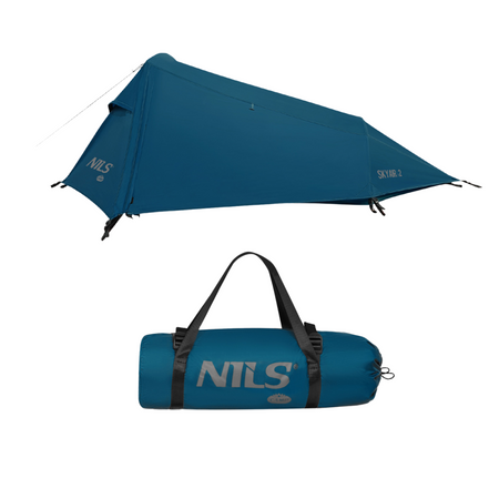 Namiot Kempingowy Turystyczny Na Biwak Ultralight Wodoodporny 2 Osobowy NILS