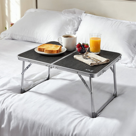 Stół Ogrodowy Plażowy Składany Turystyczny Niski Na Taras Niebieski NILS