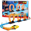 Tor Wyścigowy Samochodowy Pull Back Dla Dzieci 320 cm + 2 Samochody