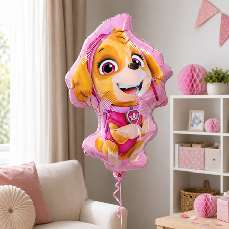 Balon Foliowy Skye Psi Patrol Na Urodziny Przyjęcie Dla Dziecka 48x70 cm