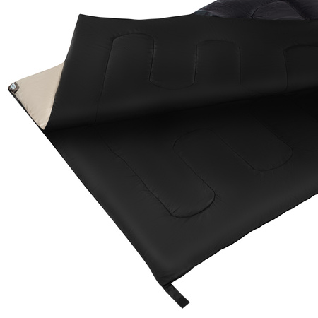 Śpiwór Turystyczny Ciepły Kempingowy Dwuosobowy 3w1 Z Pokrowcem 200x140 cm