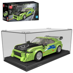 Klocki Konstrukcyjne Auto Samochód Wyścigowy 390 Elementów MOULD KING