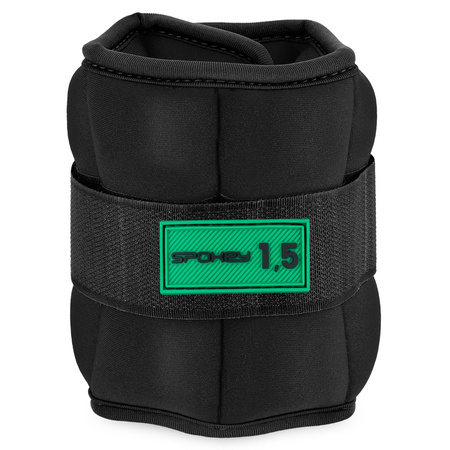 Neoprenowe Obciążenia Na Rzep Na Kostki Dłonie 2x1,5 kg SPOKEY