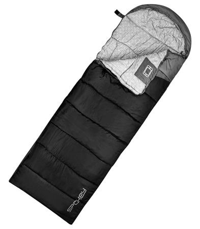 Ciepły Śpiwór Turystyczny Koperta Pod Namiot 230x75 cm + Karimata