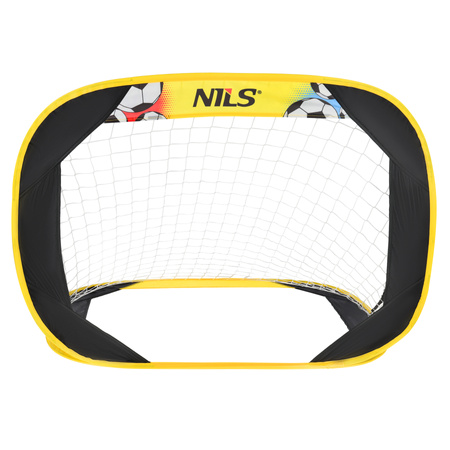 Zestaw Do Unihokeja Bramki Samorozkłądające + Kije + Piłki Dla Dzieci NILS