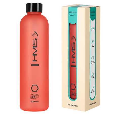 Bidon Rowerowy Butelka Sportowa Na Wodę Tritanowa BPA FREE 1000 ml HMS