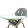 MERKAN Krzesełko Stalowe Fotelik Do Karmienia Z Blatem 3w1 Dla Dziecka