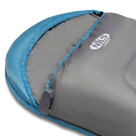 NILS Śpiwór Turystyczny Koperta Z Kapturem 205x75 cm