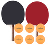 SPOKEY Zestaw 2 Rakietki + 6 Piłeczek * Do Tenisa Stołowego Ping Ponga
