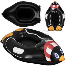 SPOKEY Ślizgacz Śnieżny Dmuchany Z Uchwytami Sanki Pingwin Ślizg