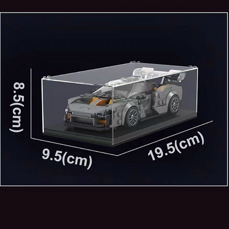 PO ZWROCIE Z USZKODZONĄ GABLOTKĄ Mould King Klocki Konstrukcyjne Samochód Wyścigowy 352 Elementy + Gablota