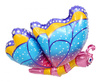 Balon Foliowy Kolorowy Motyl Na Urodziny Przyjęcie Imprezę GODAN 58x59x36cm