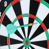 Tarcza Do Darta Dwustronna Tablica 2w1 Do Darta i Bull's Eye + 6 Rzutek