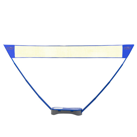 NILS Zestaw 2w1 Siatka Do Badmintona i Tenisa + 2 Rakietki + 2 Lotki W Walizce