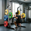 Wielofunkcyjna Klatka Treningowa + Drążek Domowa Siłownia SEMI COMMERCIAL
