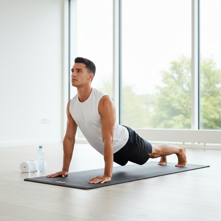 Mata Do Ćwiczeń Fitness Jogi Aerobiku Gimnastyczna Antypoślizgowa 6 mm