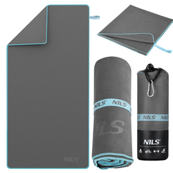 NILS Ręcznik Szybkoschnący Z Mikrofibry Plażowy 200x90 cm + Zawieszka