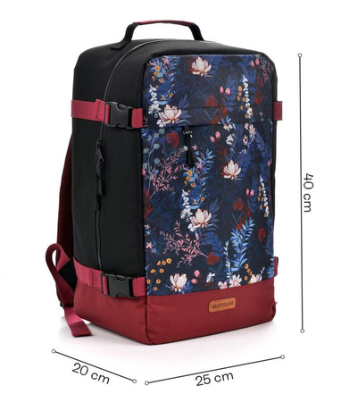 Plecak Kabinowy Bagaż Podręczny Podróżny Turystyczny Do Samolotu 20 L METEOR