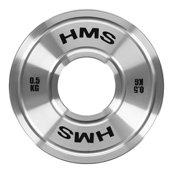 Talerz Obciążenie Olimpijskie Na Gryf Sztangę Chromowana Stal HMS 0,5 kg