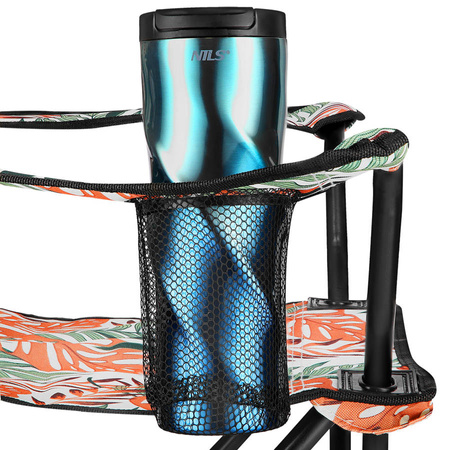 NILS Krzesło Turystyczne Wędkarskie Fotel Składany