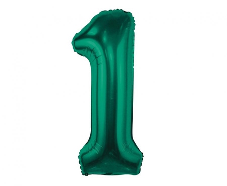 Balony Foliowe Dekoracja Na 16 Urodziny Imprezę Butelkowa Zieleń GODAN