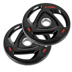 Talerze Olimpijskie Ogumowane Obciążenia Na Gryf Sztangę Zestaw 2x10 kg