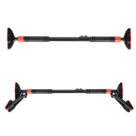 HMS Drążek Rozporowy Regulowany Do Podciągania 96-130 cm Z Kółkami Gimnastycznymi