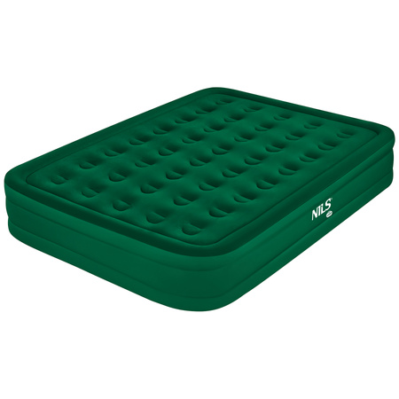 Materac Kempingowy Do Spania Dwuosobowy Z Wbudowaną Pompką Elektryczną
