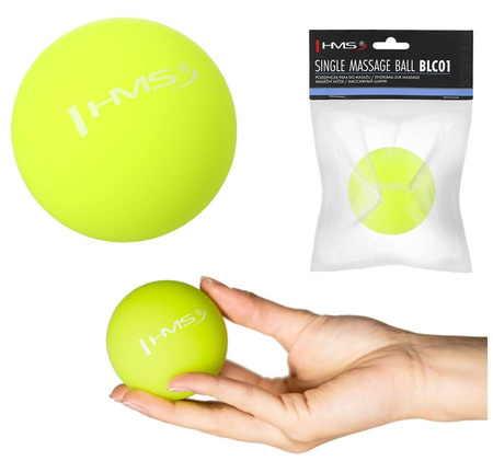 Piłka Pojedyncza Roller Do Masażu Punktowego Rehabilitacji Ćwiczeń Lacrosse