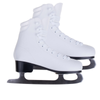 Łyżwy Figurowe Damskie Klasyczne Sznurowane Białe VIVO