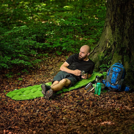 NILS Mata Turystyczna Pompowana Materac Pod Namiot