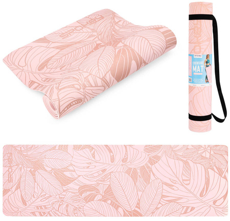 Mata Antypoślizgowa Do Ćwiczeń Fitness Treningu Jogi 183x61 cm SPOKEY