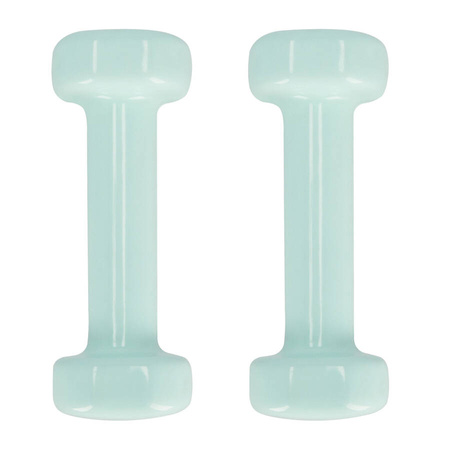 Zestaw Hantle Winylowe Ciężarki Do Ćwiczeń Fitness Treningu 2x0,5 kg SPOKEY