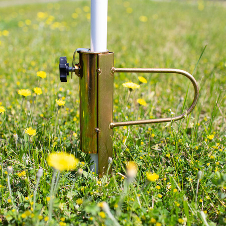 Uchwyt Wbijany Hak Do Parasola Plażowego Ogrodowego 40 cm Z Blokadą NILS
