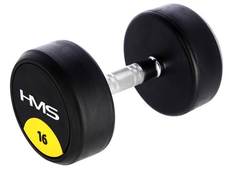 HMS Zestaw Hantle Ciężarki Gumowane 2x16 kg
