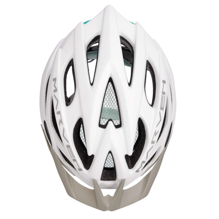 Kask Rowerowy Szosowy Z Daszkiem Wentylowany Z Siatką MARVEN 