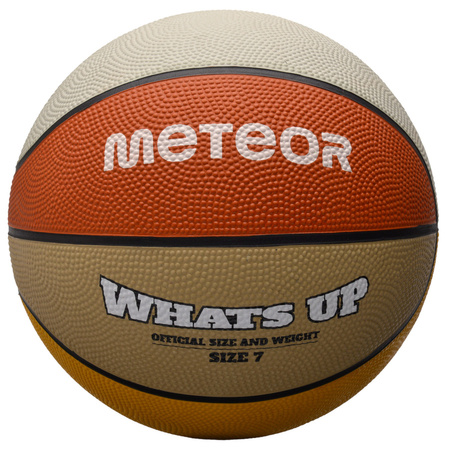 METEOR Piłka Do Koszykówki Kosza Rekreacyjna Koszowa Rozmiar 7 + Pompka