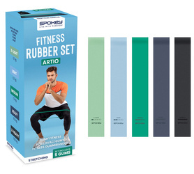 SPOKEY Zestaw Gum Taśm Do Ćwiczeń Fitness Crossfit