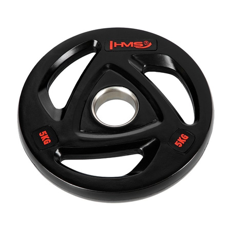 Talerze Olimpijskie Ogumowane Powlekane Obciążenie Na Gryf Sztangę 4x5 kg