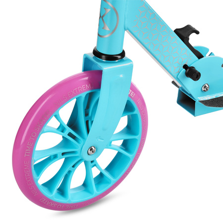 Hulajnoga Składana Miejska Duża Regulowana Koła Kauczukowe 200 mm NILS