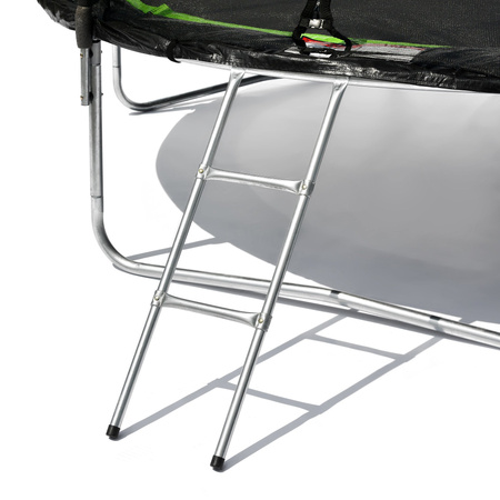Trampolina Ogrodowa Dla Dzieci Z Siatką Duża 10ft 300 cm Z Drabinką METEOR