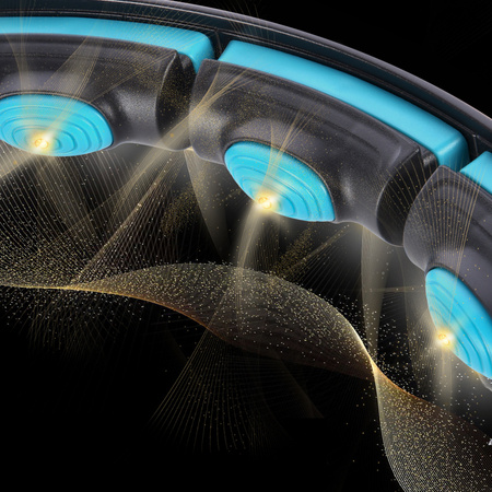 HMS Hula Hop Magnetyczne Odchudzające Z Wypustkami i Obciążnikiem