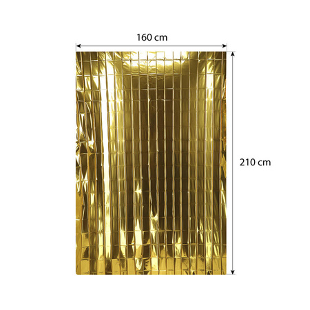 NILS Koc Termiczny Srebrno Złoty 210x160 cm