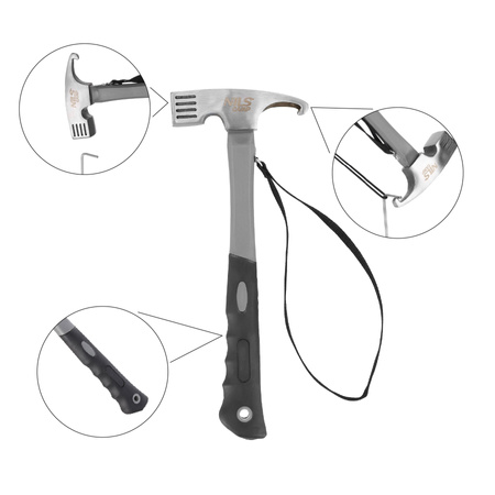 Młotek Kempingowy Do Wbijania Szpilek Śledzi Turystyczny Na Biwak Survival